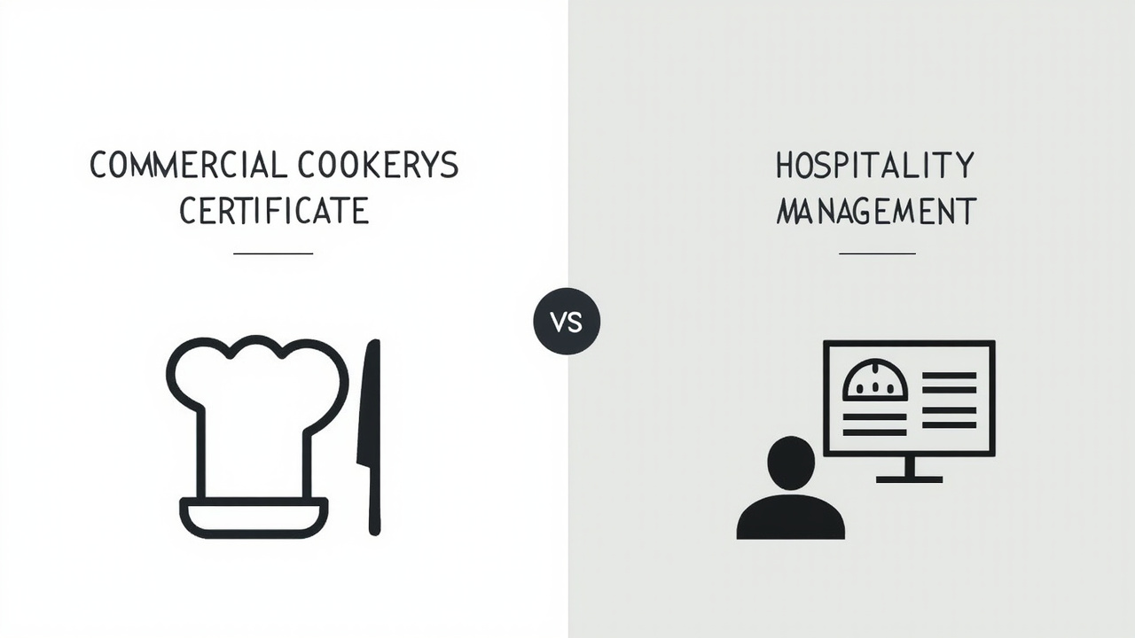 Commercial Cookery vs Hospitality Management: Which Course Should You Choose