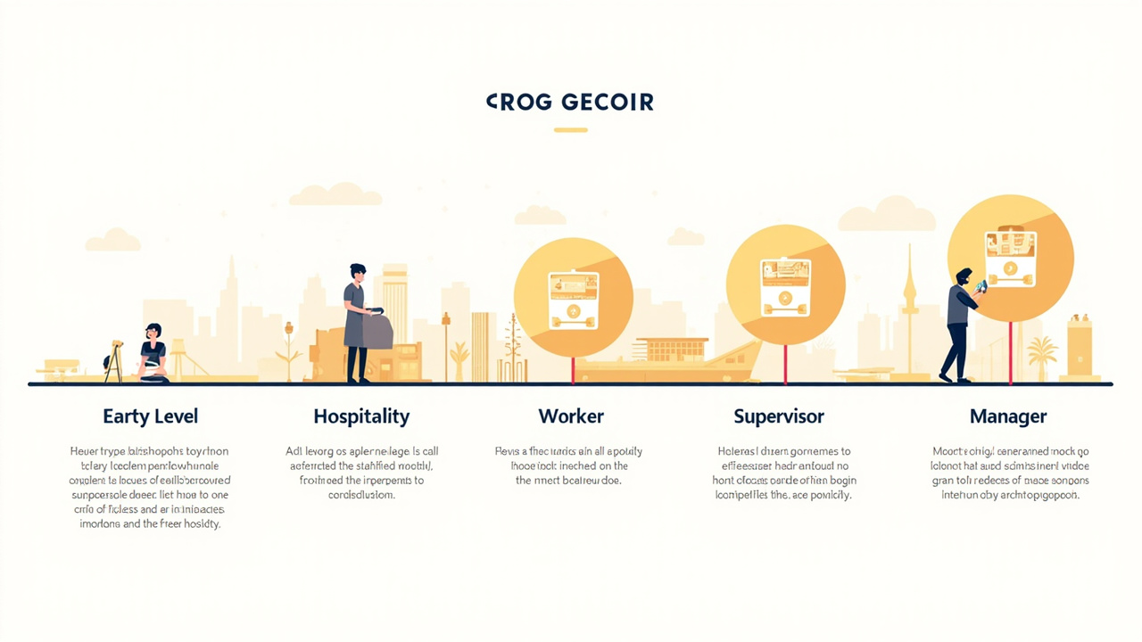 Hospitality career progression from worker to supervisor to manager in Melbourne