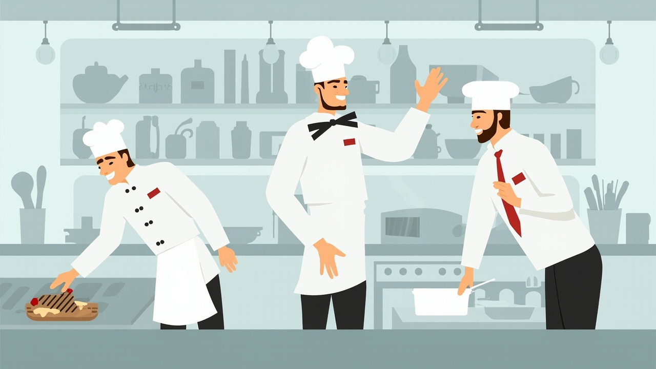 Kitchen hand to chef career progression in Melbourne