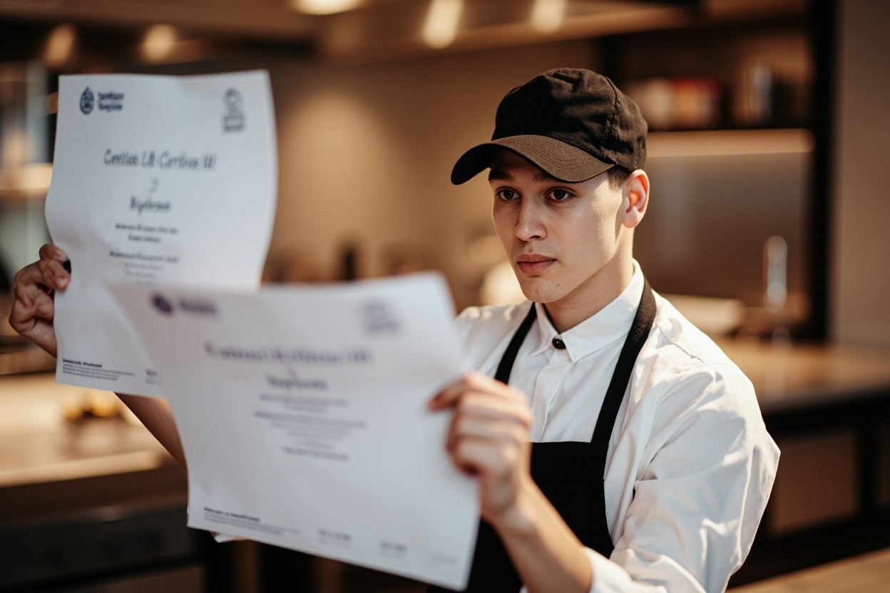 SIT30821 vs SIT50422 comparison table Melbourne hospitality student
